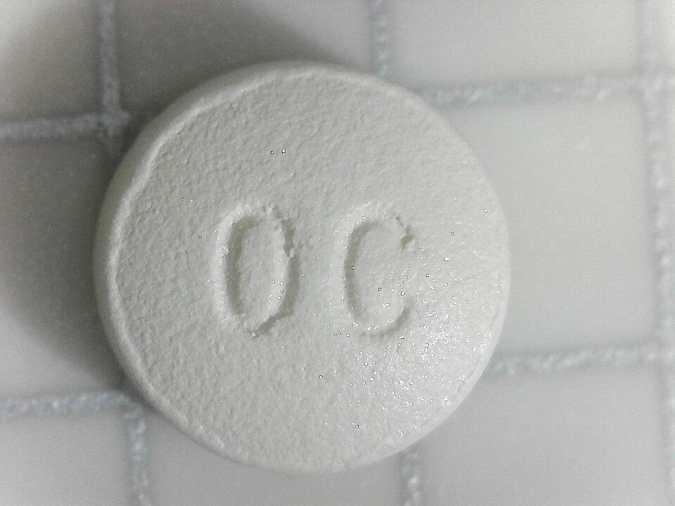 OxyContin pills, which became a central driver of the prescription opioid epidemic.